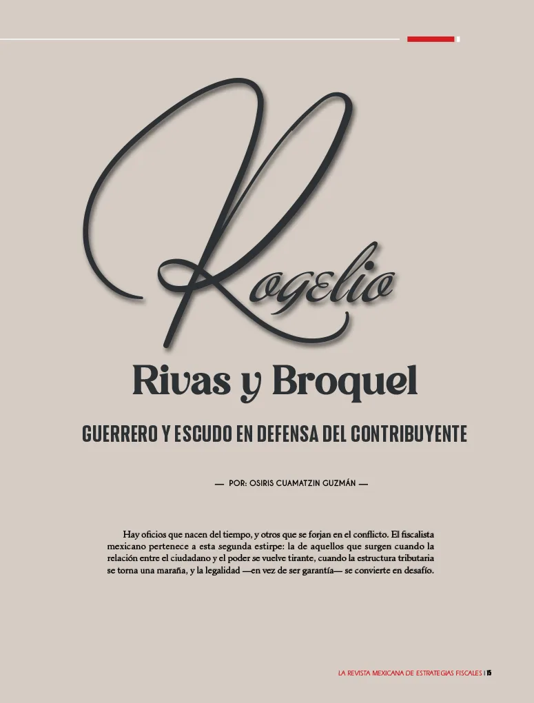 Rogelio Rivas Quintana - Broquel Asesores Fiscales